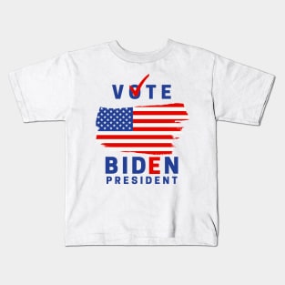 Vote Biden President 2020 Kids T-Shirt